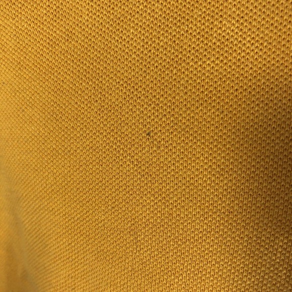Vintage Polo Ralph Lauren Yellow USA Made XL *Fits Smaller Discolored 80s 90s - Picture 7 of 12